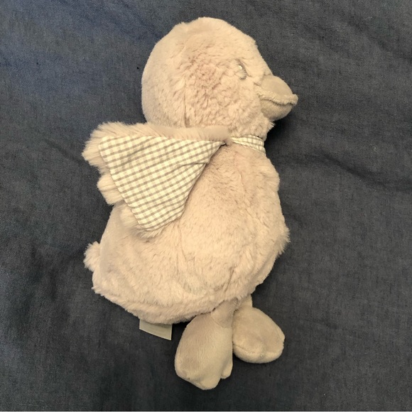 Gingerlilly Light Gray Plush Duck - Picture 2 of 5